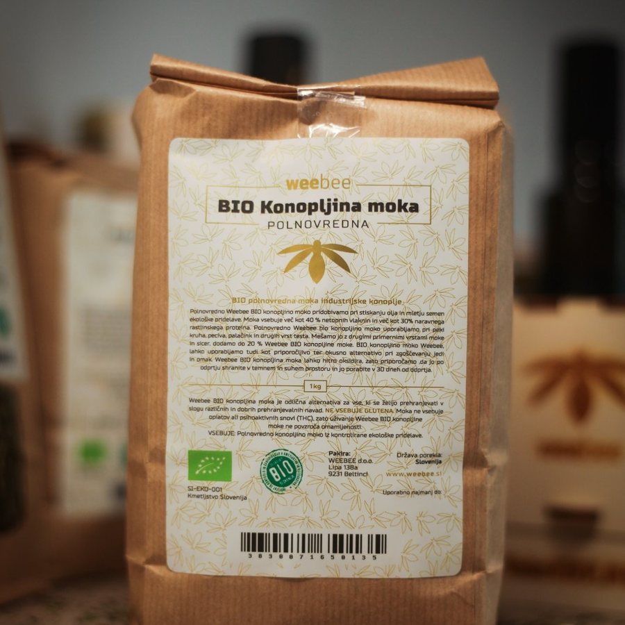Bio konopljina moka